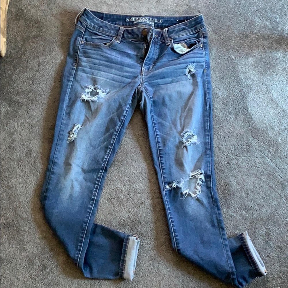 American Eagle Ripped Jeans